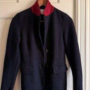 Harris Wharf London navy blazer
